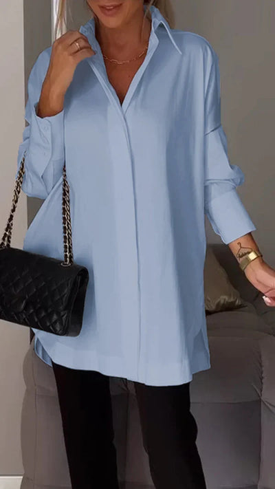 Modern Muse Oversized Shirt Dress