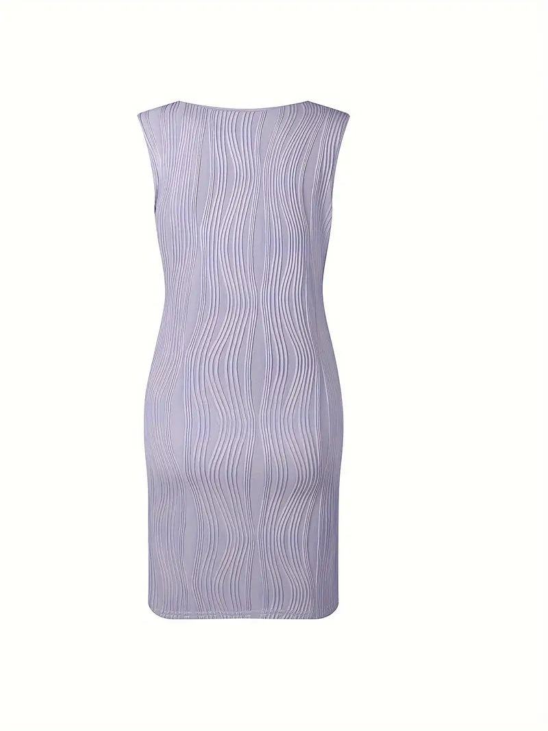 Modern Muse Ring Detail Mini Dress