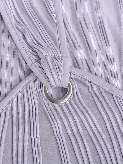 Modern Muse Ring Detail Mini Dress