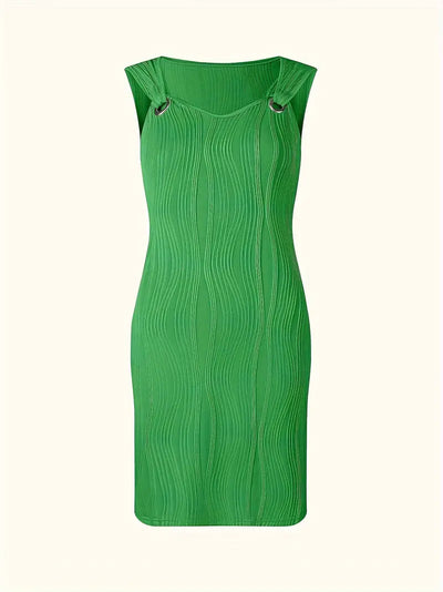 Modern Muse Ring Detail Mini Dress