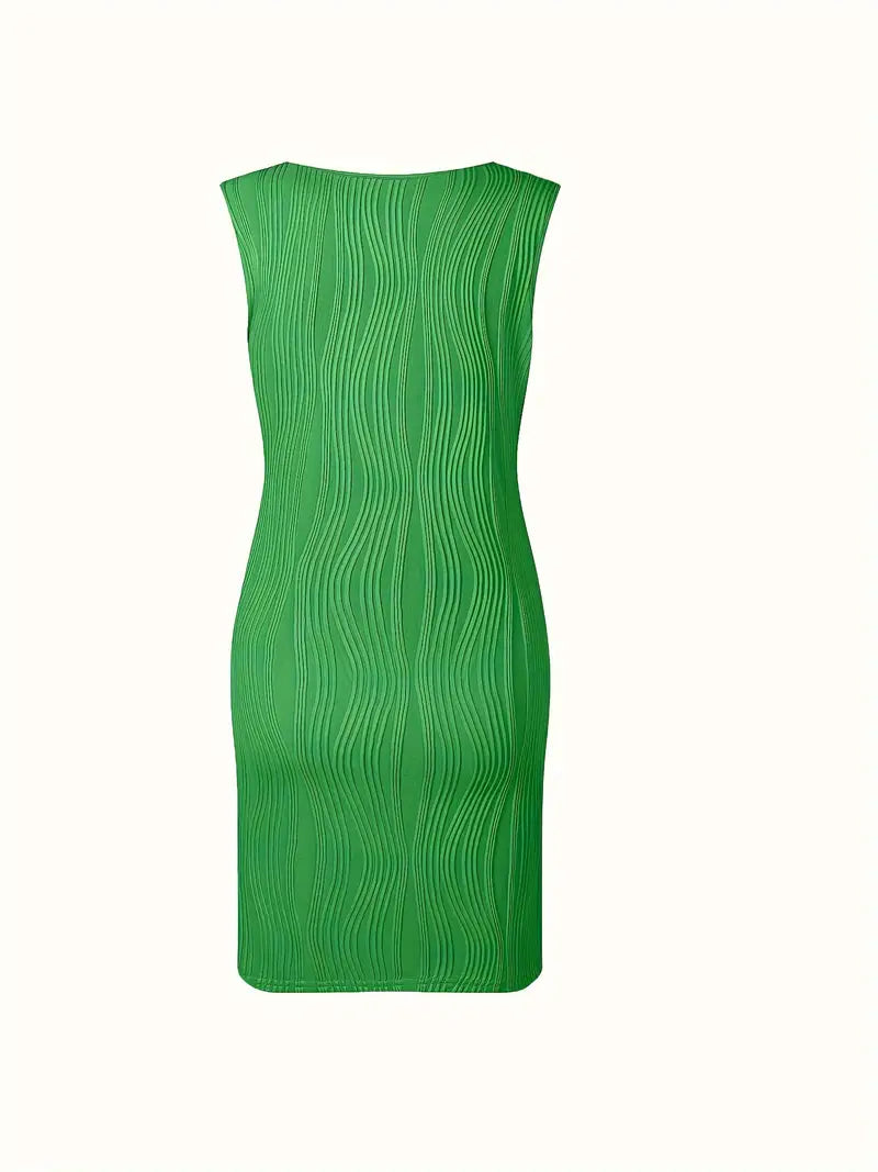 Modern Muse Ring Detail Mini Dress