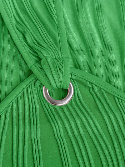 Modern Muse Ring Detail Mini Dress