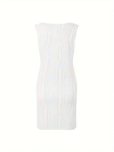 Modern Muse Ring Detail Mini Dress