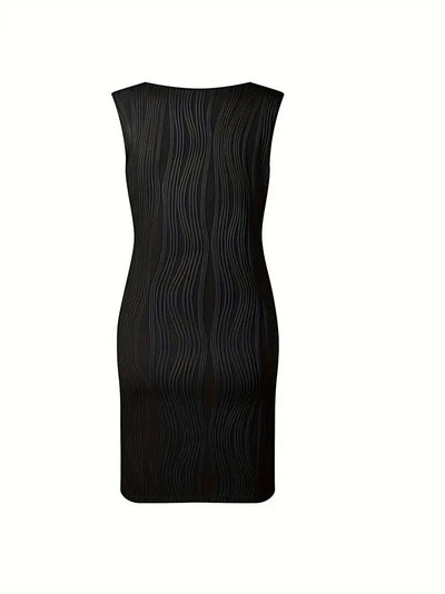 Modern Muse Ring Detail Mini Dress