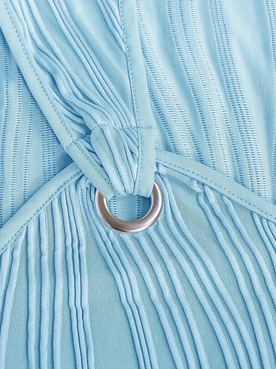 Modern Muse Ring Detail Mini Dress