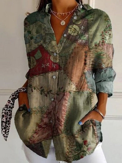 Modern Muse Swirl Detail Shirt