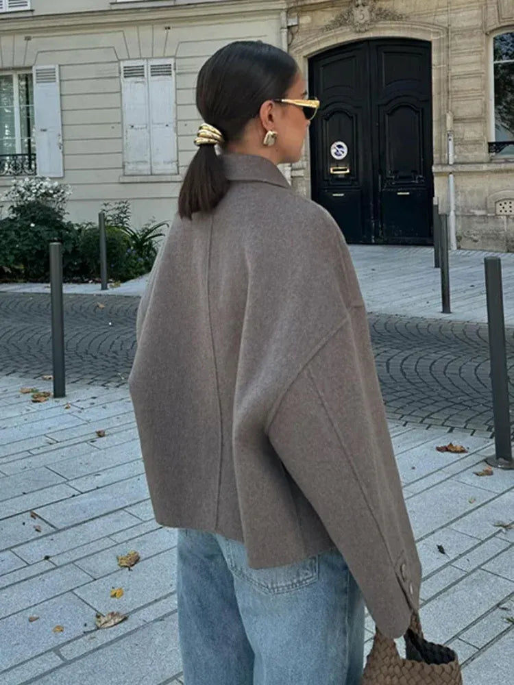 Parisian Poise Oversized Jacket