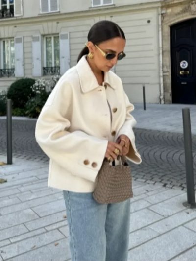 Parisian Poise Oversized Jacket