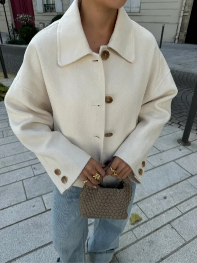 Parisian Poise Oversized Jacket