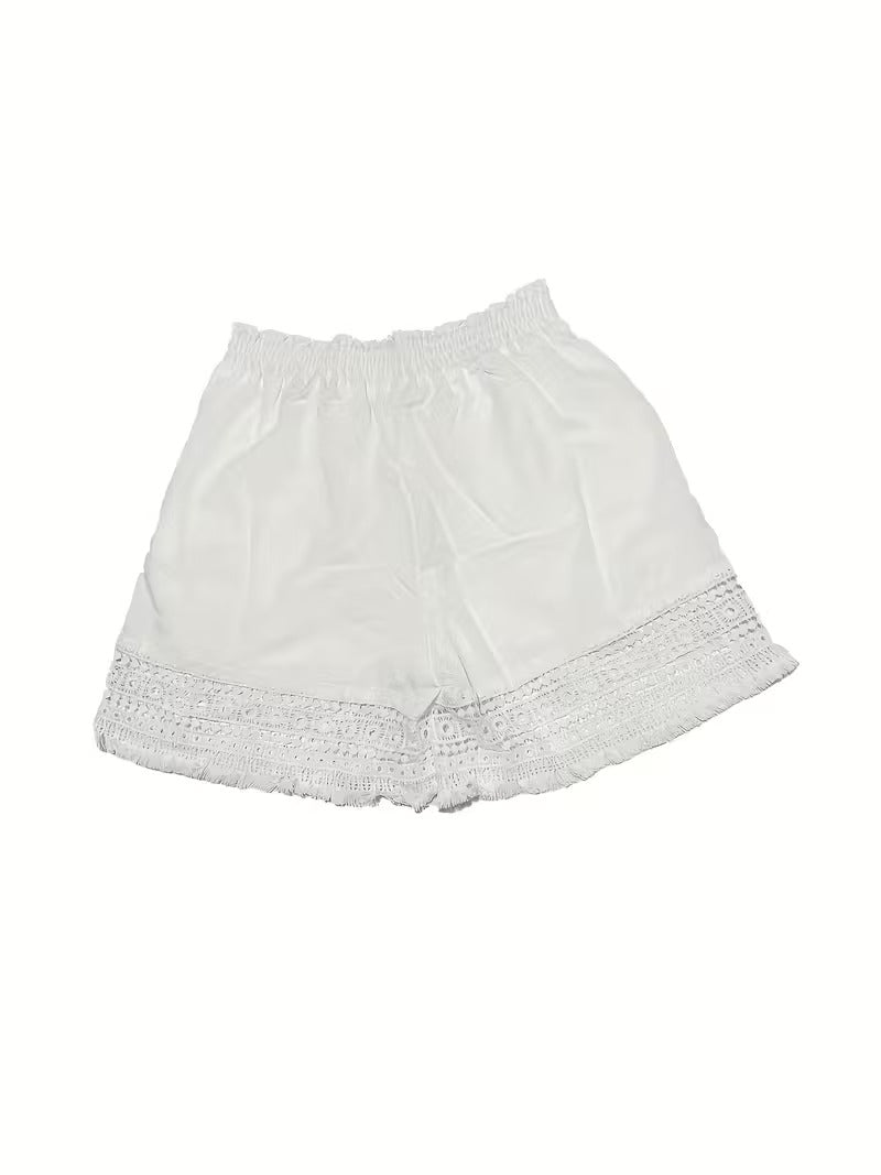 Playful Whimsy Broderie Shorts