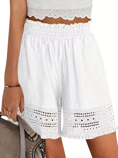 Playful Whimsy Broderie Shorts