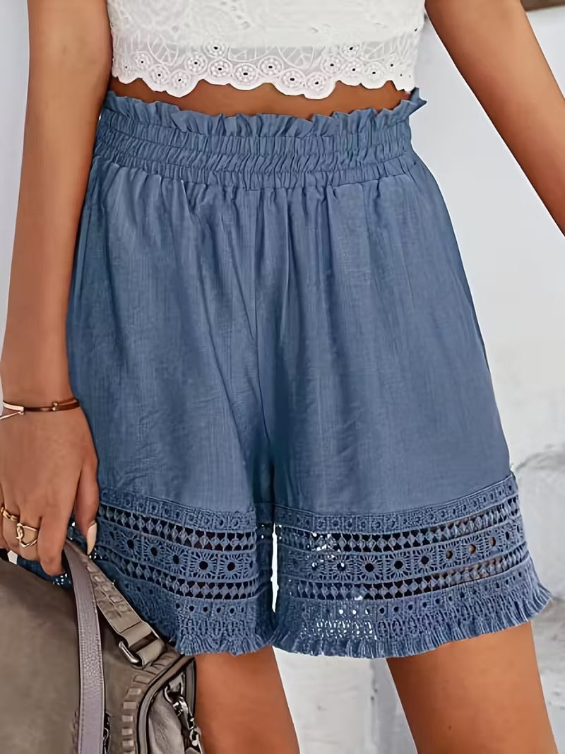 Playful Whimsy Broderie Shorts