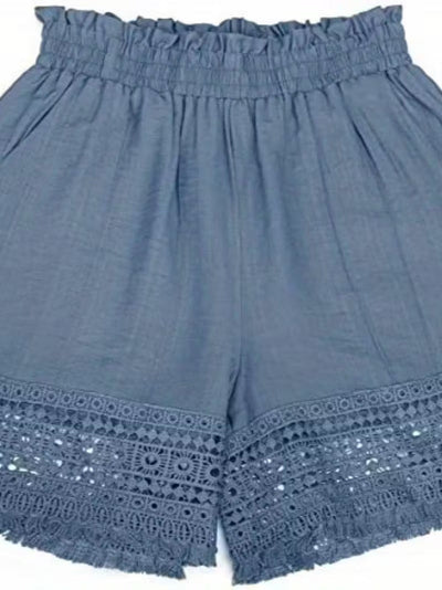 Playful Whimsy Broderie Shorts