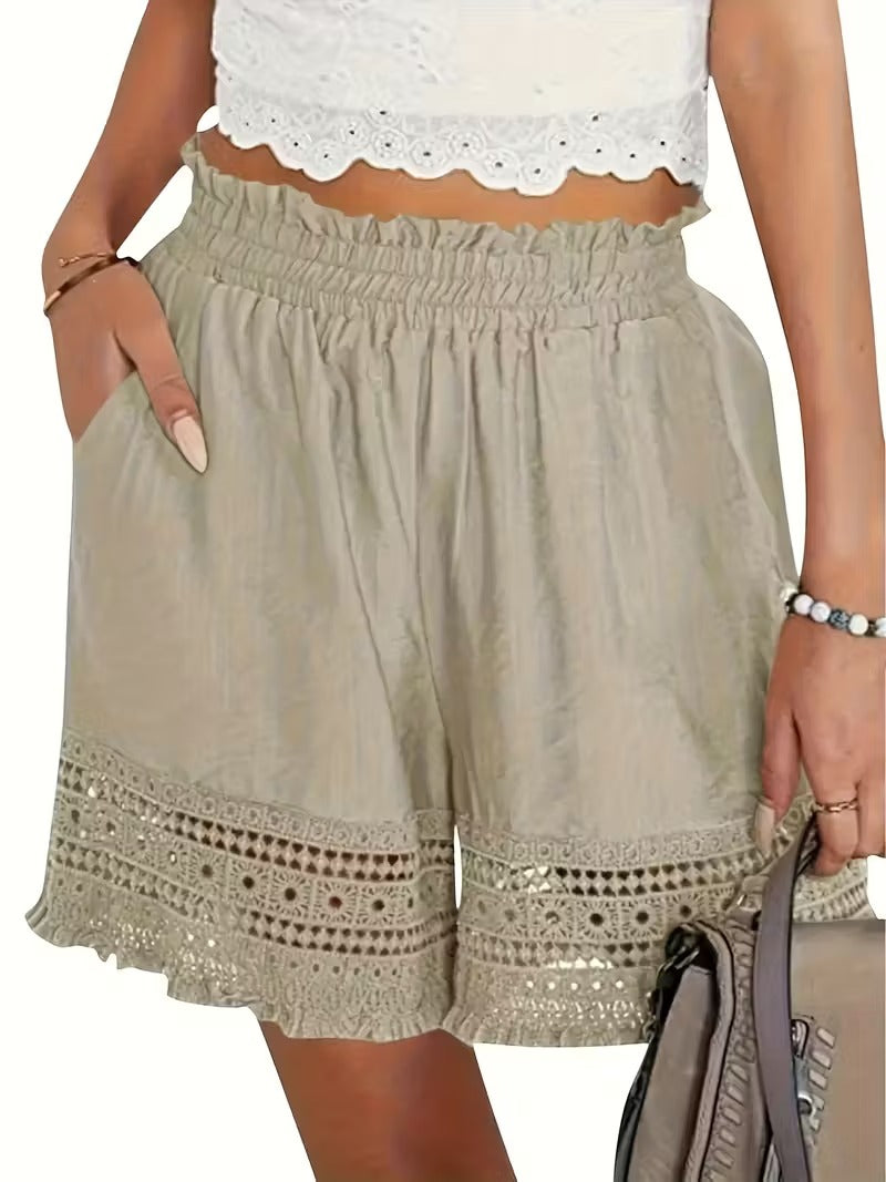 Playful Whimsy Broderie Shorts