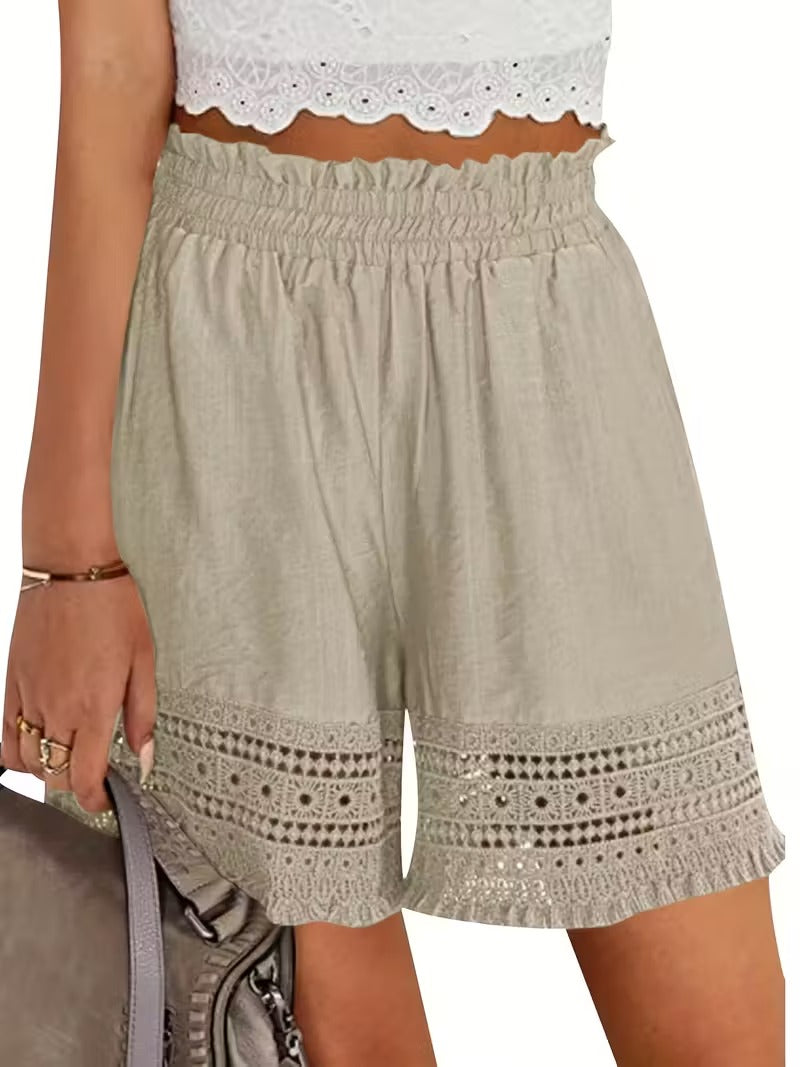 Playful Whimsy Broderie Shorts