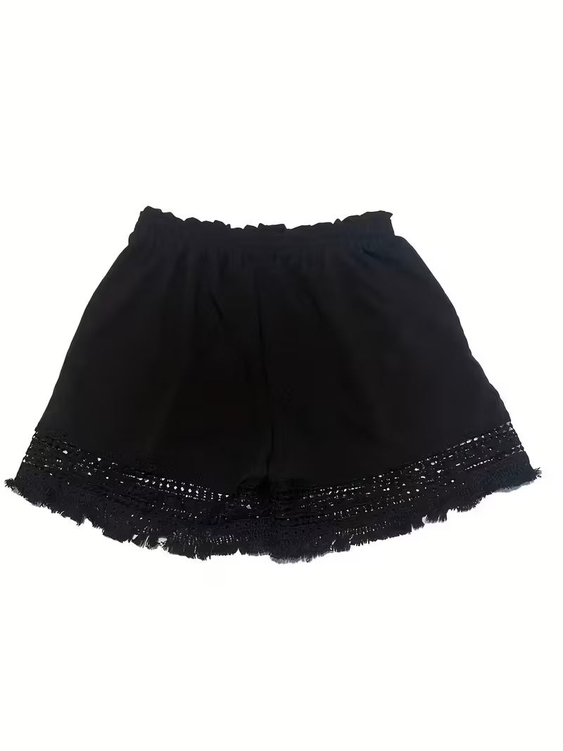 Playful Whimsy Broderie Shorts