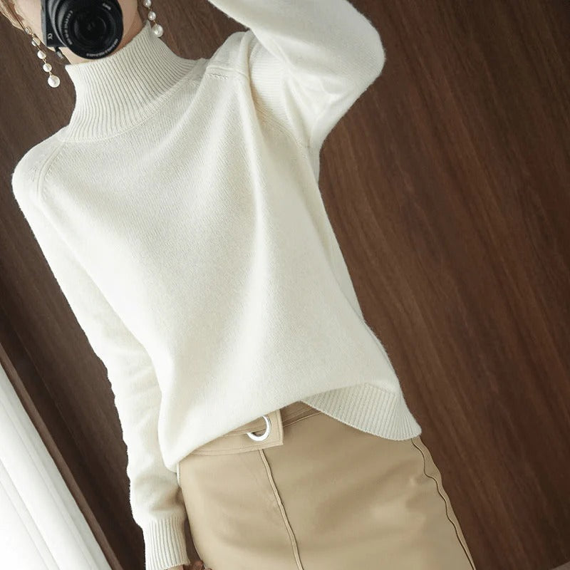 Serene Mock Neck Sweater