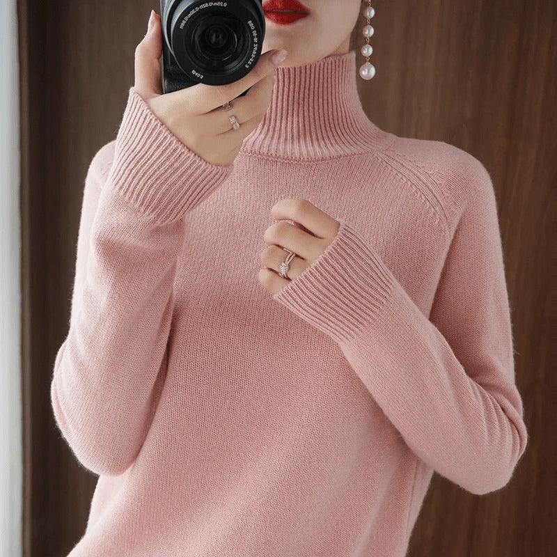 Serene Mock Neck Sweater