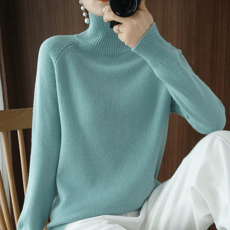 Serene Mock Neck Sweater