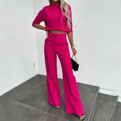 Power Allure Flared Two-Piece Set