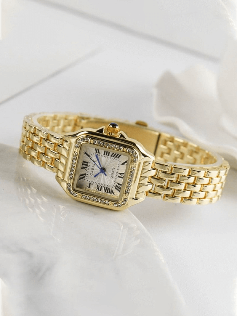 Premium Square Quartz Watch
