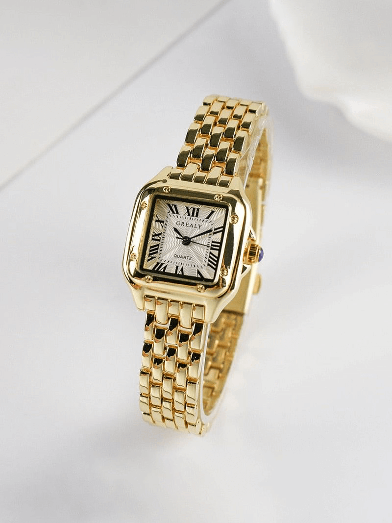 Premium Square Quartz Watch
