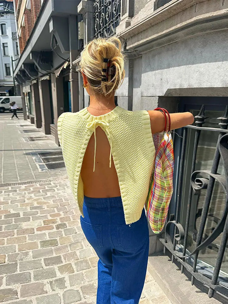 Pull-Over Knit Top
