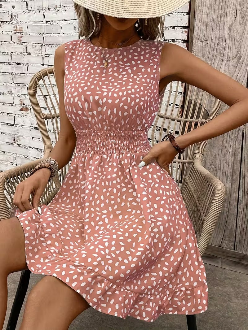 Pure Grace Smocked Summer Dress