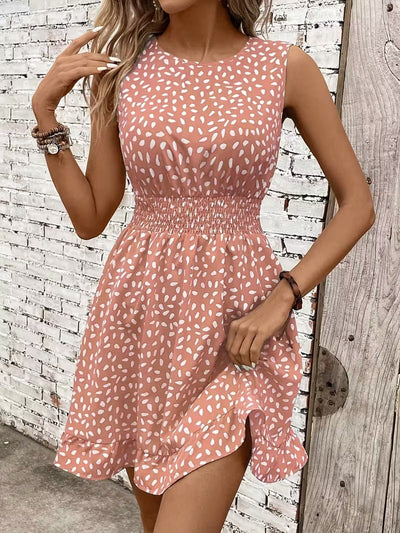 Pure Grace Smocked Summer Dress