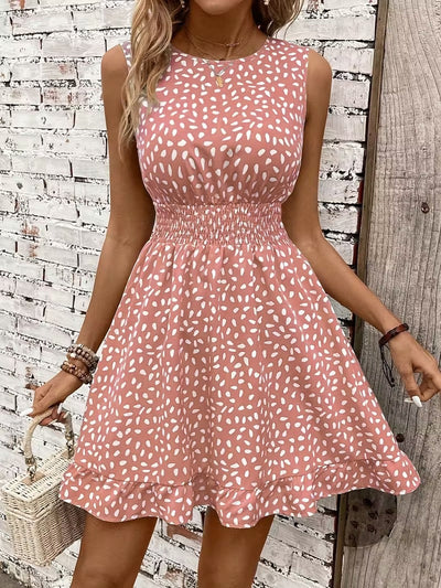 Pure Grace Smocked Summer Dress