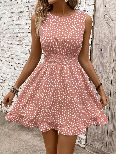 Pure Grace Smocked Summer Dress