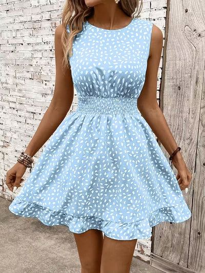 Pure Grace Smocked Summer Dress