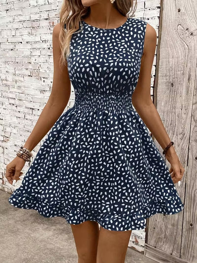 Pure Grace Smocked Summer Dress