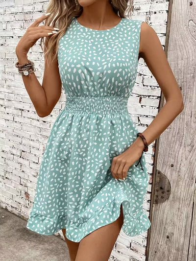 Pure Grace Smocked Summer Dress