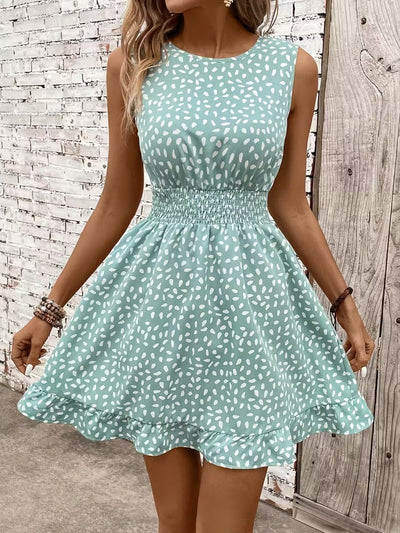 Pure Grace Smocked Summer Dress