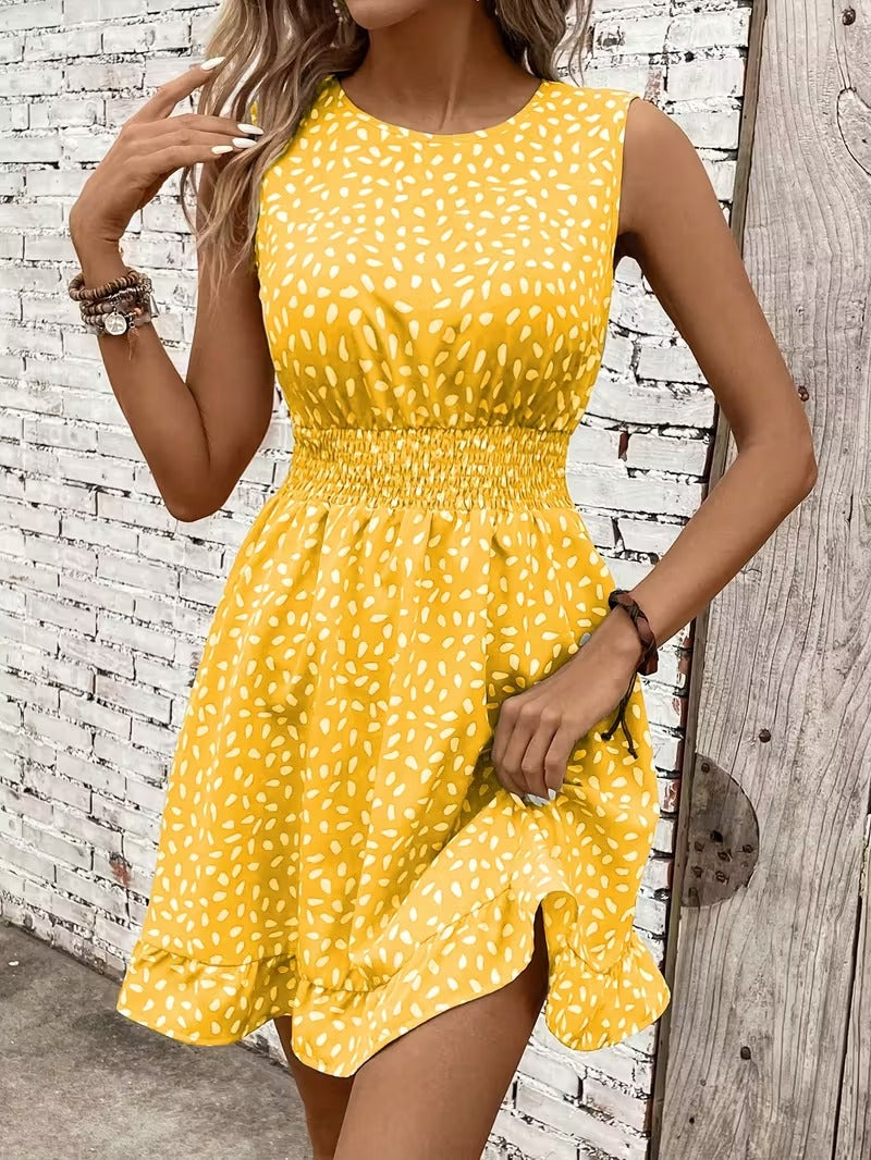 Pure Grace Smocked Summer Dress