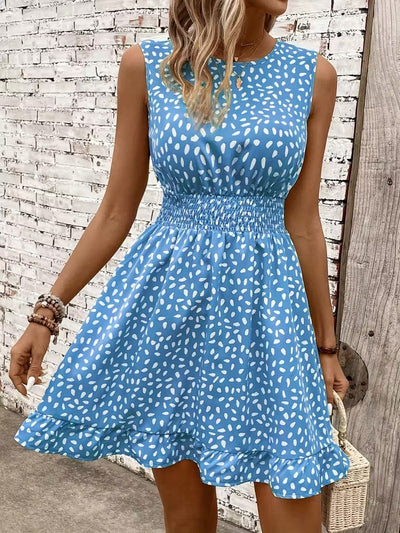 Pure Grace Smocked Summer Dress