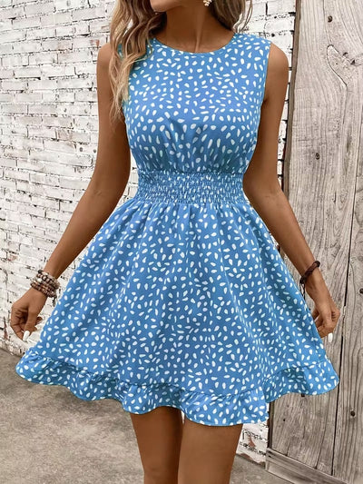 Pure Grace Smocked Summer Dress