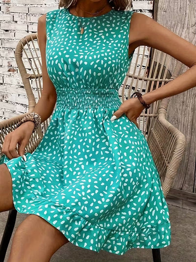 Pure Grace Smocked Summer Dress