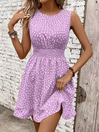 Pure Grace Smocked Summer Dress