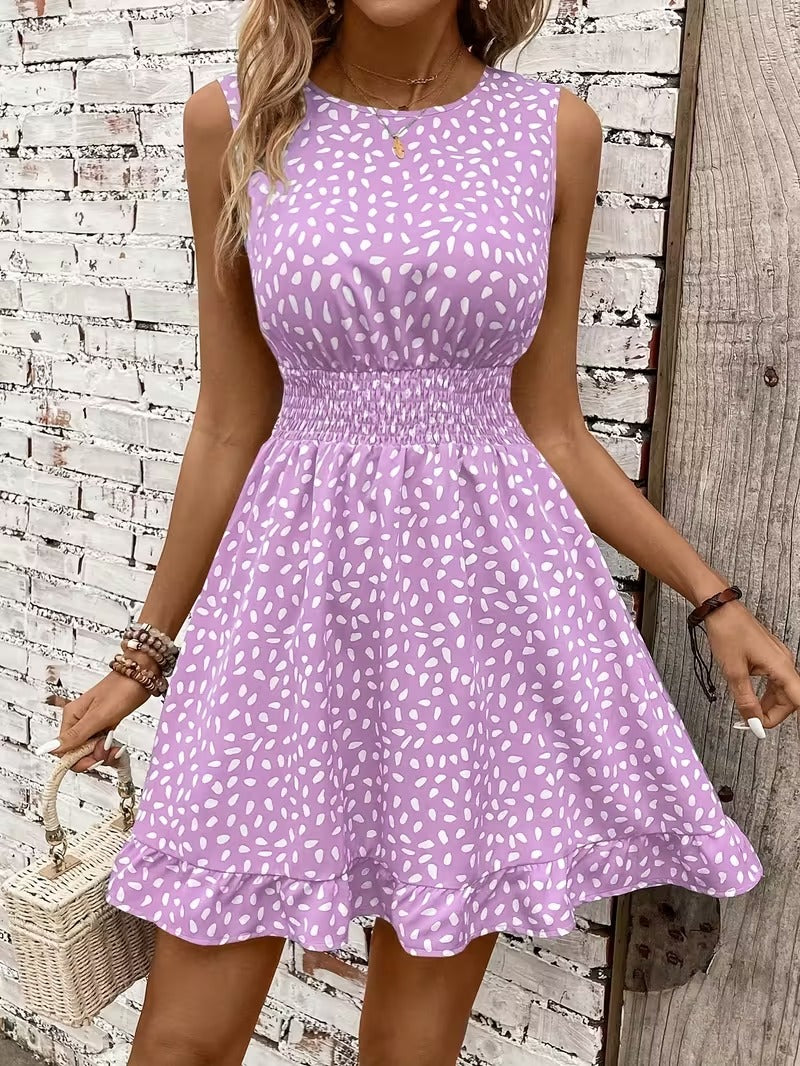 Pure Grace Smocked Summer Dress