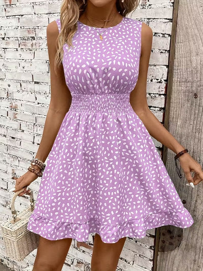 Pure Grace Smocked Summer Dress