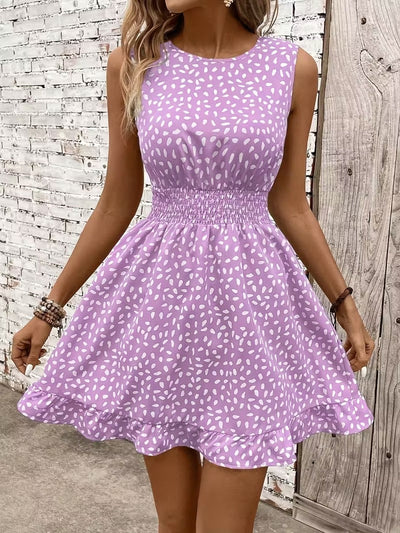 Pure Grace Smocked Summer Dress