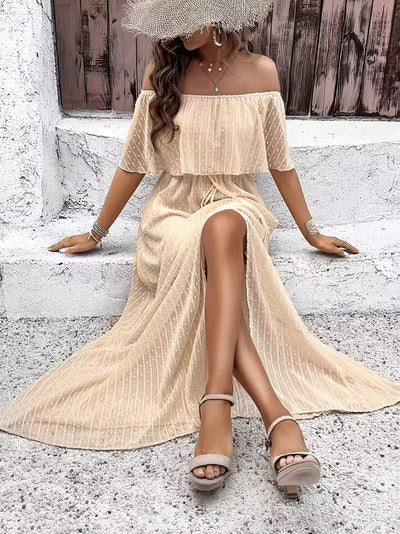 Radiant Charm High-Low Formal Dress