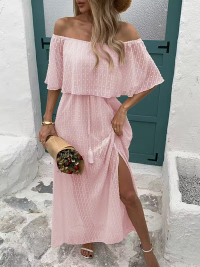 Radiant Charm High-Low Formal Dress