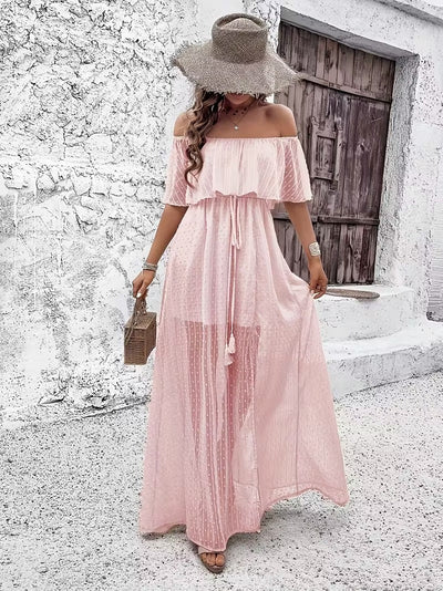 Radiant Charm High-Low Formal Dress