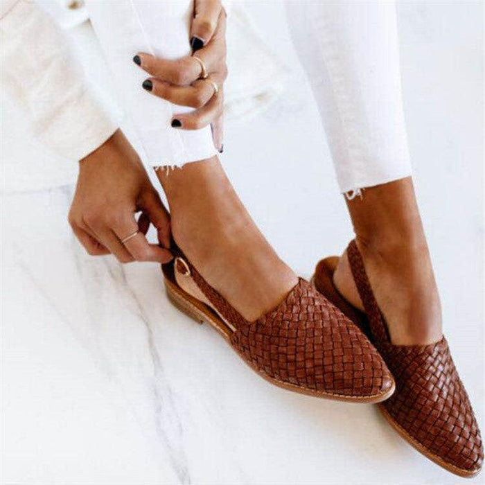 Elegant Woven Flats