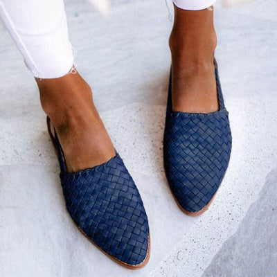 Elegant Woven Flats