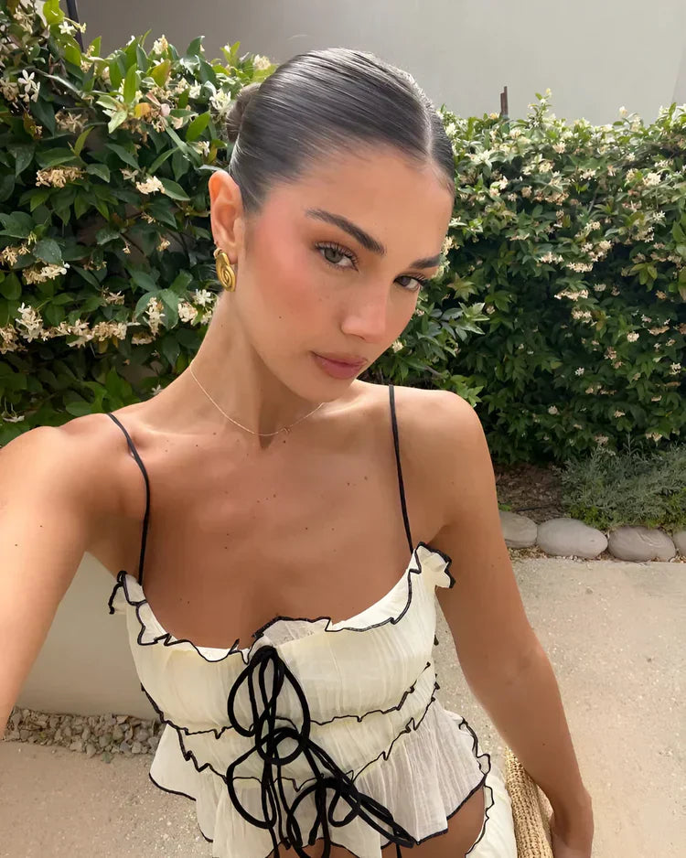 Romantic Whispers Ruffle Set