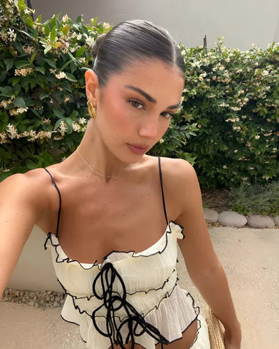 Romantic Whispers Ruffle Set